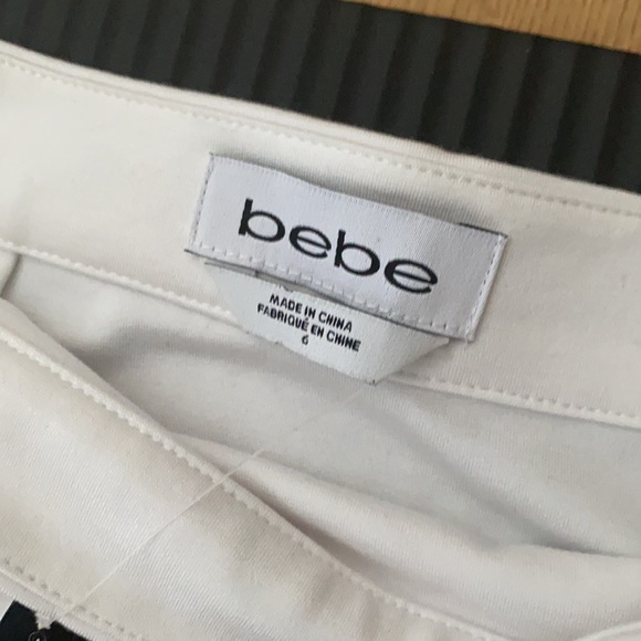 Bebe white skirt - Picture 4 of 5